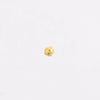 Sterling Silver Goldplated Hollow Flower Holder Petal Beaded Diy Handmade Bracelet Spacer Beads