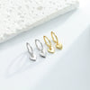 Sterling Silver Heart Shaped Fashion Cool Earrings For Women
