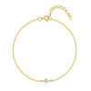 925 Sterling Silver Horse Eye Diamondencrusted Geometric Fashion Bracelet With Real Gold Plating Electroplating For Women