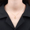 925 Sterling Silver Irregular Geometric Pendant Necklace For Women With Electroplated Cross Chain Elegant Minimalist Clavicle Necklace