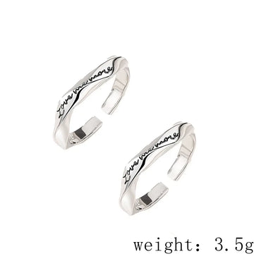 Sterling Silver Irregular Rings