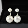925 Sterling Silver Mother Of Pearl Drop Earrings For Women Elegant Simple Sweet Cool Style Electroplated Anti Allergy Fashion Jewelry