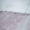 925 Sterling Silver Necklace With Star Pendant And Inlaid Zircon