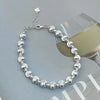 Sterling Silver Plating Geometric Bracelets