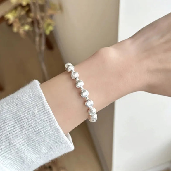 Sterling Silver Plating Geometric Bracelets