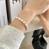 Sterling Silver Plating Geometric Bracelets
