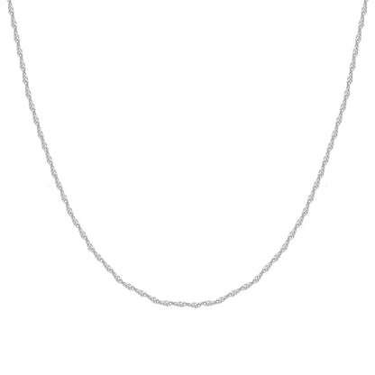 Sterling Silver Plating Geometric Necklace