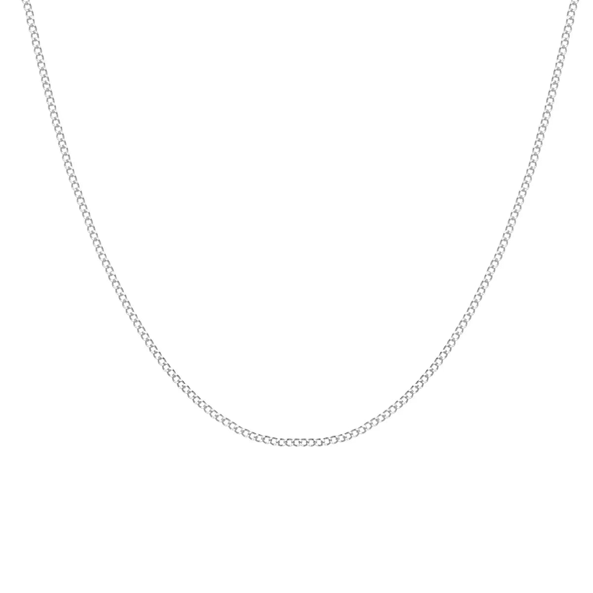 Sterling Silver Plating Geometric Necklace