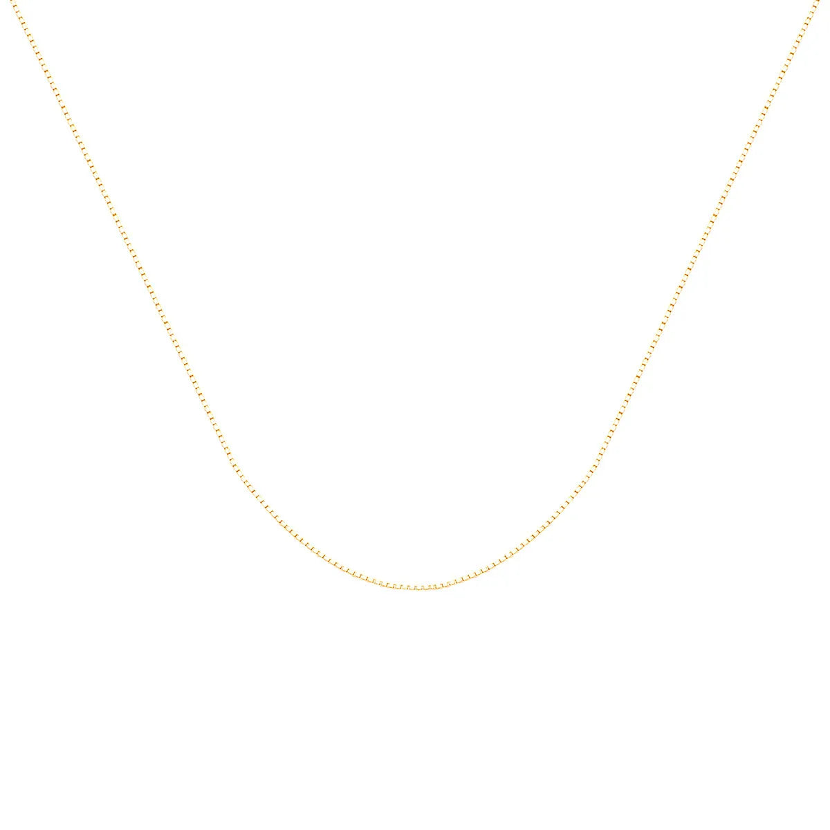 Sterling Silver Plating Geometric Necklace