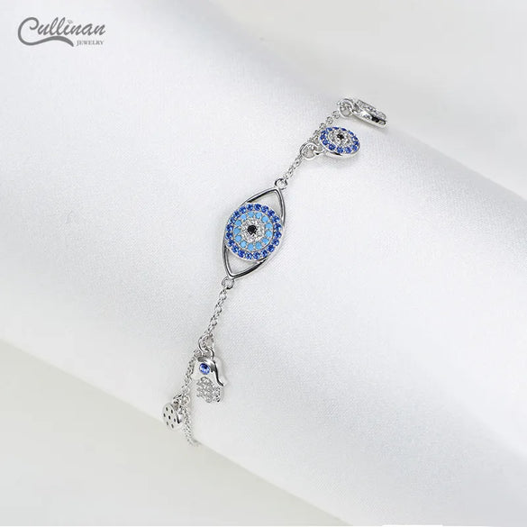 Sterling Silver Plating Inlay Bracelets