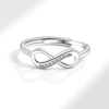 Sterling Silver Ring With Letters Numbers Text Pattern And Diamond Design