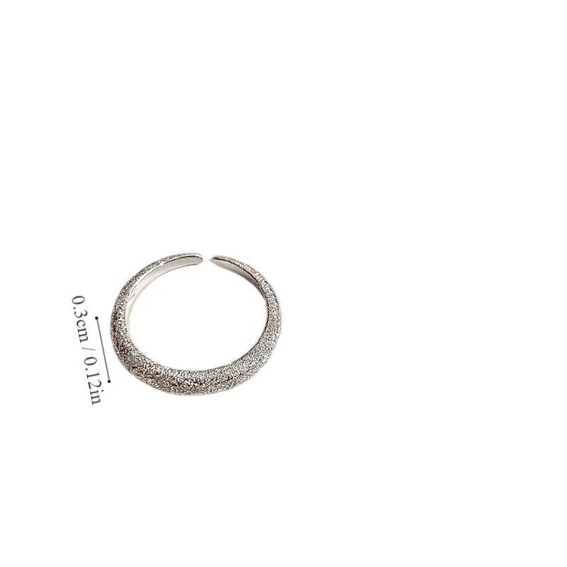 Sterling Silver Solid Color Rings