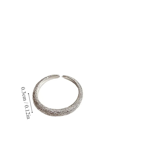 Sterling Silver Solid Color Rings