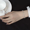 Sterling Silver Star Bracelet For Women Sweet Minimalist Electroplated Jewelry With A Natural Elegant Style