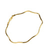 Sterling Silver Women’s Bracelet With Three Tone Wavy Design Elastic Band Minimalist Fashion Hand Jewelry