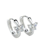 Sterling Silver Zirconia Butterfly Earrings For Women Elegant Animalinspired Fashion Jewelry
