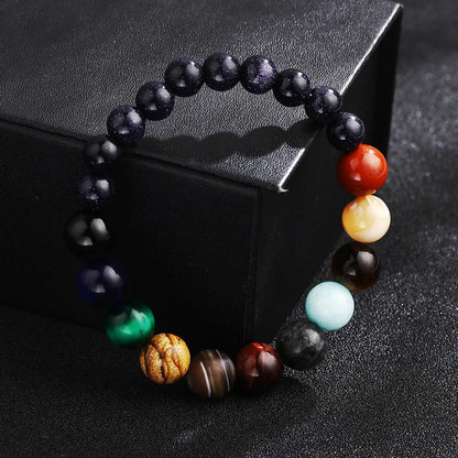 Simple Style Constellation Agate No Inlaid Bracelets