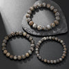 Stone Geometric Handmade Bead Bracelet Unisex