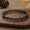 Stone Geometric Handmade Hiphop Elastic Beaded Bracelet For Men And Women