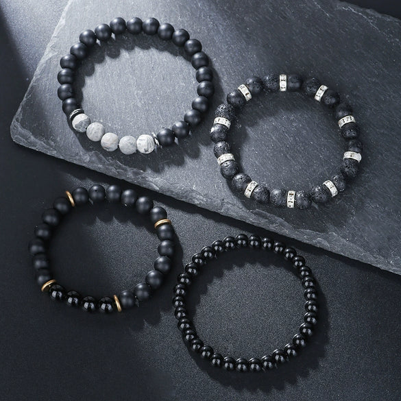 Stone Geometric Handmade Unisex Bracelet