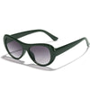 Streetwear Ac Oval Frame Ellipse Full Frame Women'S Sunglasses