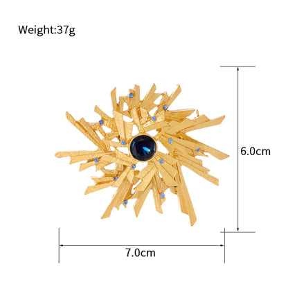 Streetwear Animal Wings Flower Alloy Inlay Rhinestones Unisex Corsage Collar Pin