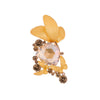 Streetwear Animal Wings Flower Alloy Inlay Rhinestones Unisex Corsage Collar Pin