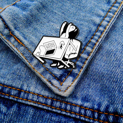 Streetwear Cartoon Character Alloy Enamel Unisex Brooches