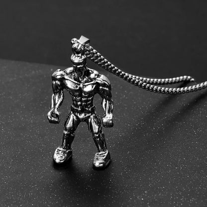 Streetwear Cartoon Character Alloy Titanium Steel Plating Women'S Pendant Necklace