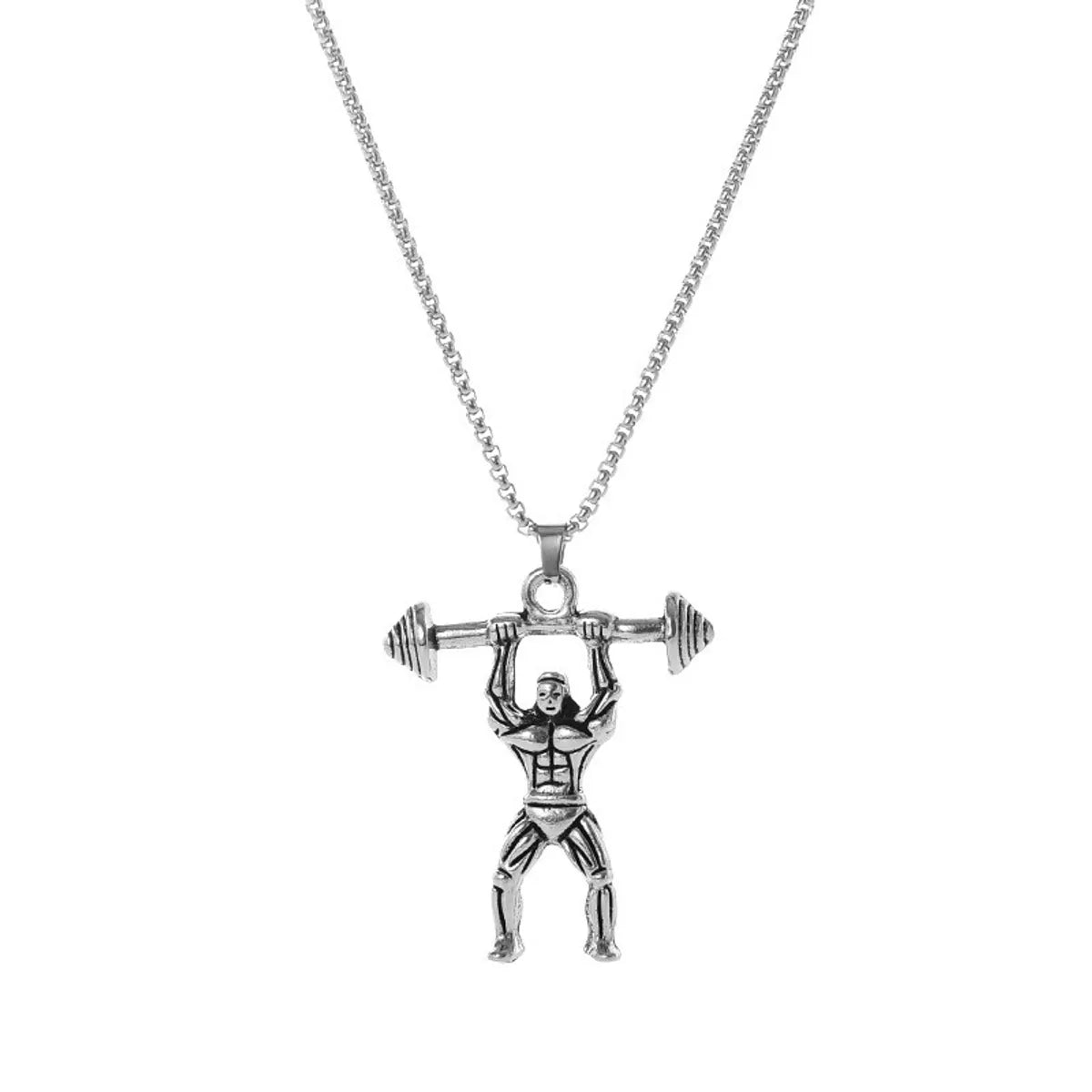 Streetwear Cartoon Character Alloy Titanium Steel Plating Women'S Pendant Necklace