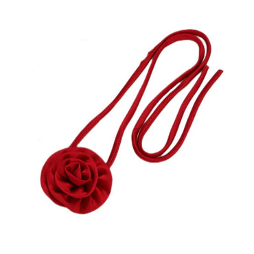 Streetwear Flower Cloth Women's Necklace