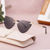 Streetwear Geometric Pc Cat Eye Frameless Women'S Sunglasses