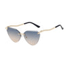 Streetwear Geometric Pc Cat Eye Frameless Women'S Sunglasses
