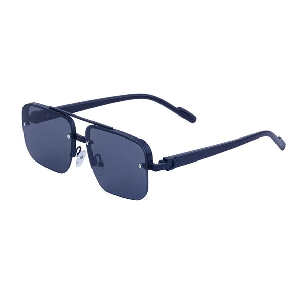 Streetwear Geometric Pc Square Full Frame Women'S Sunglasses