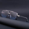Streetwear Geometric Pc Square Full Frame Women'S Sunglasses