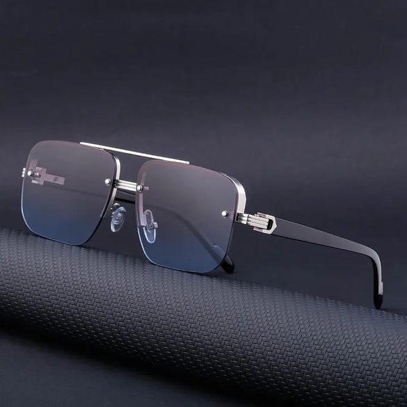 Streetwear Geometric Pc Square Full Frame Women'S Sunglasses