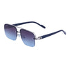Streetwear Geometric Pc Square Full Frame Women'S Sunglasses