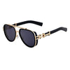 Streetwear Geometric Pc Toad Glasses Full Frame Men'S Sunglasses