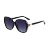 Streetwear Geometric Tac Square Full Frame Women'S Sunglasses