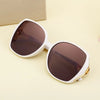 Streetwear Geometric Tac Square Full Frame Women'S Sunglasses