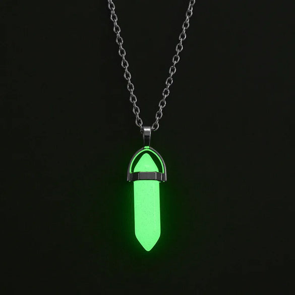 Streetwear Hexagon Natural Stone Wholesale Pendant Necklace