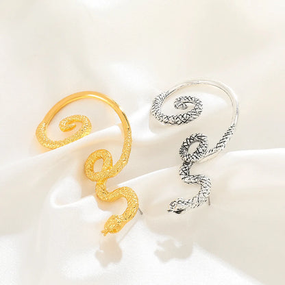 Streetwear Snake Alloy Plating Ear Clips