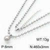 Wholesale Jewelry Streetwear Solid Color Stainless Steel 18K Gold Plated Plating Bracelets Necklace