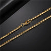 Streetwear Solid Color Stainless Steel Plating Men'S Necklace