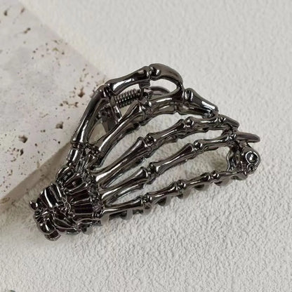 Streetwear Spider Web Metal Hair Claws