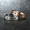 Style Roman Numeral Diamond Ring Couple Ring  Source Good Goods