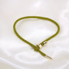 Stylish Geometric Braided Copper Couple Bracelet With Adjustable Open Cuff Design In Multicolor