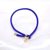 Stylish Geometric Braided Copper Couple Bracelet With Adjustable Open Cuff Design In Multicolor