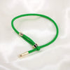 Stylish Geometric Braided Copper Couple Bracelet With Adjustable Open Cuff Design In Multicolor