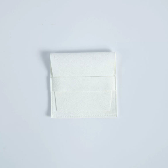 Suede Microfiber Flannel Jewelry And Card Storage Bag